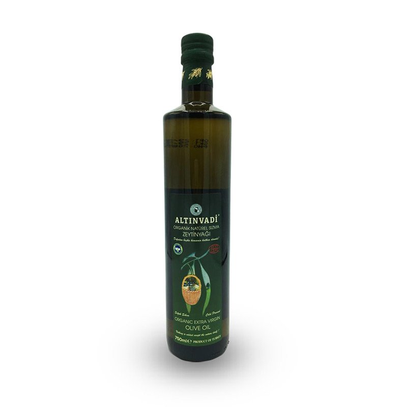 Altınvadi Cold Pressed Organic Extra Virgin Olive Oil - 750ml Glass ...