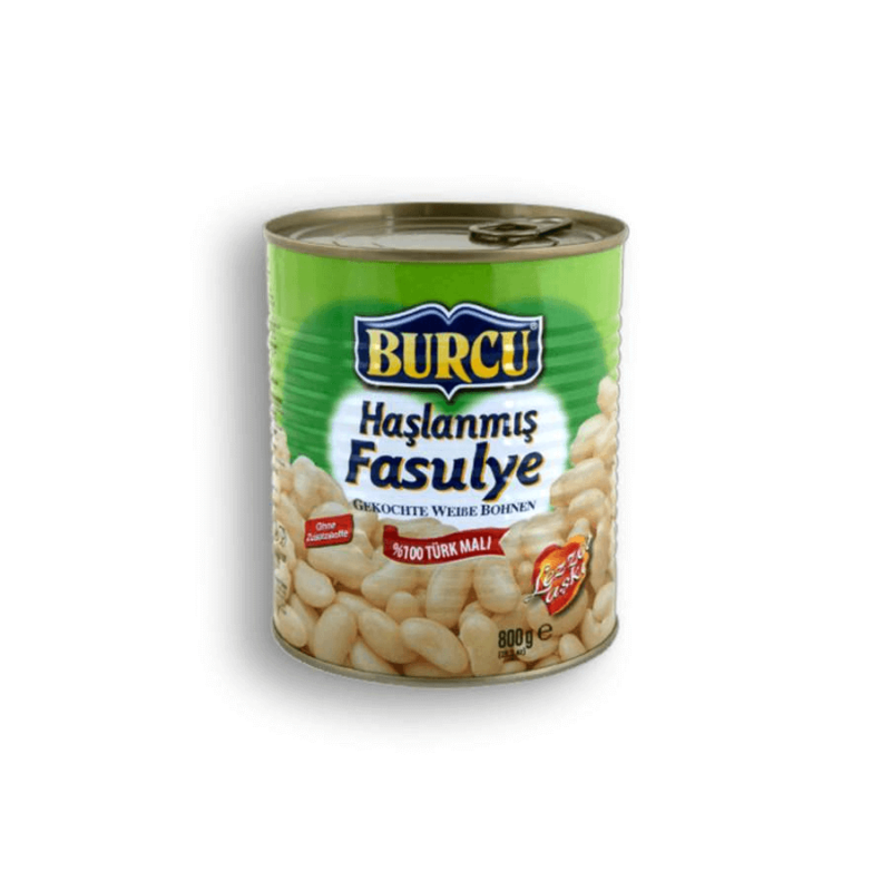 Burcu Boiled White Beans - 800g