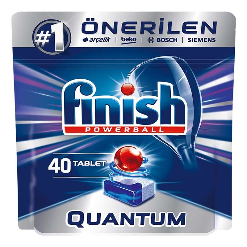 Finish Powerball Quantum 40 Dishwashing Tablets - Pronto