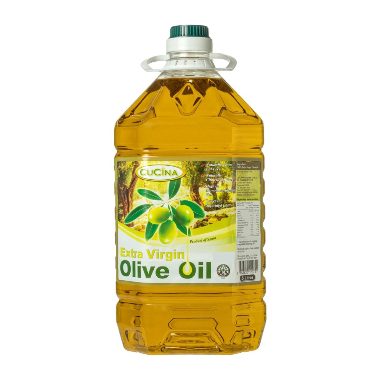 Cucina Pure 100 Extra Virgin Olive Oil 5l Pronto 4579